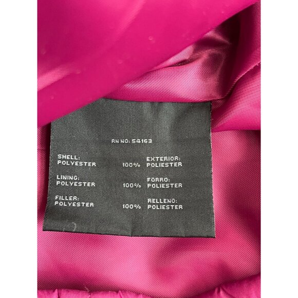 Marc New York Andrew Marc Fuchsia Quilted Zip Vest Size Medium NWT - Picture 8 of 11